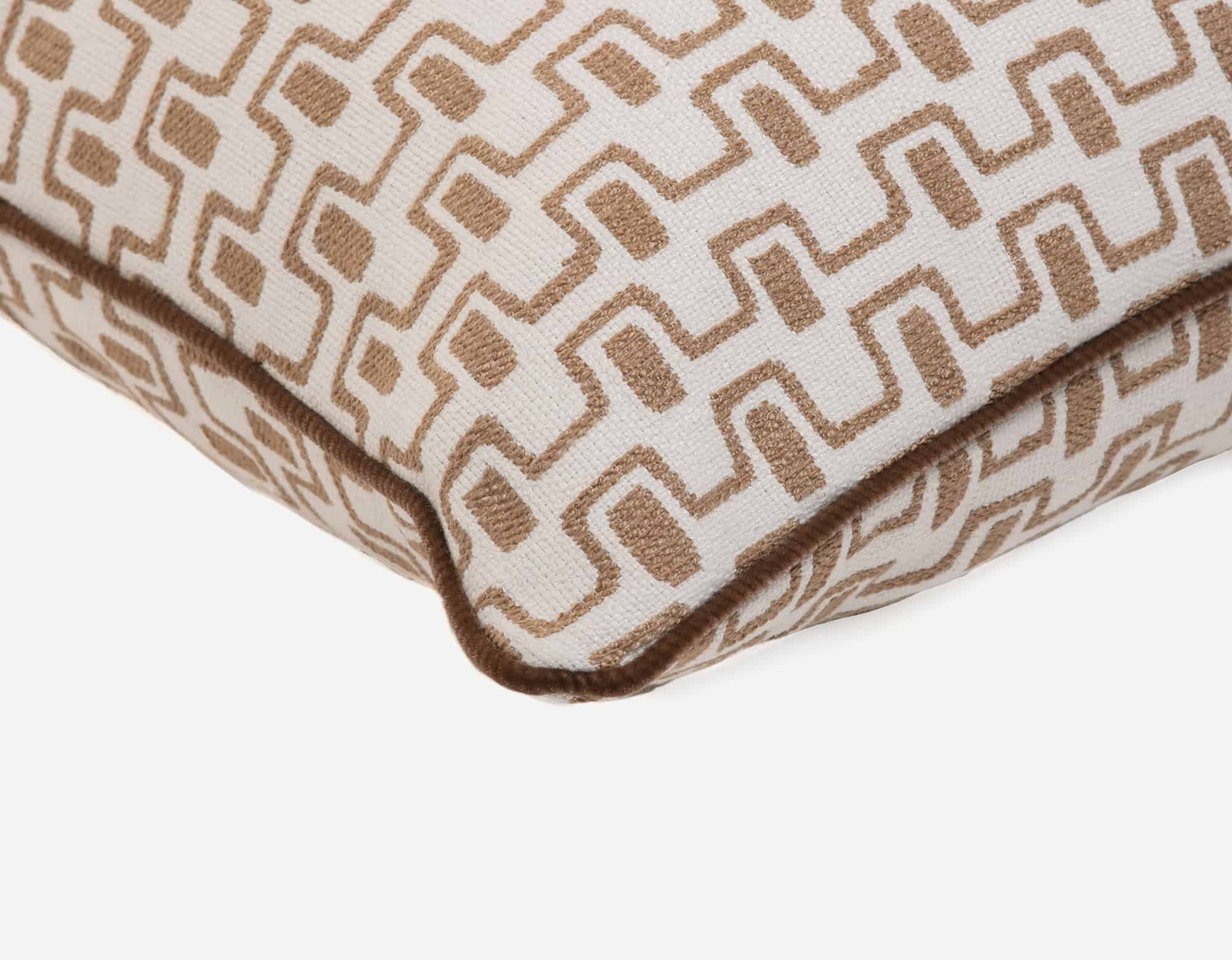 LDE cushion Albinia Noce 50X50 