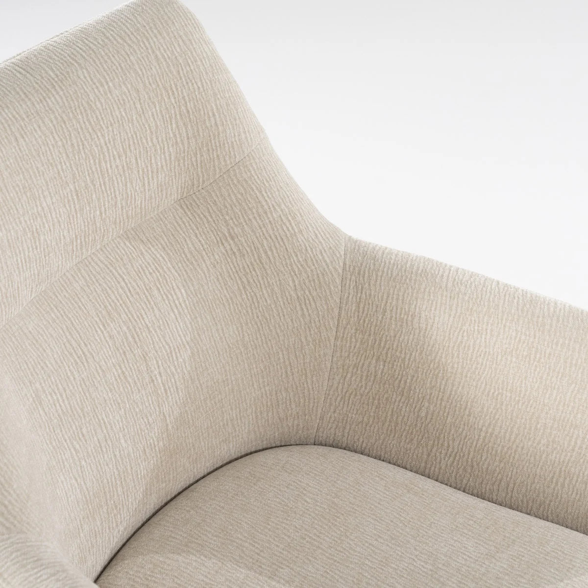 Bliss dining chair with armrest - Beige