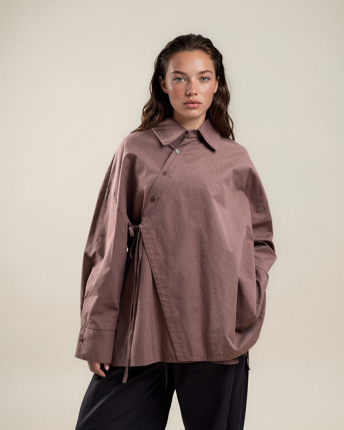Blouse Alina Bruin