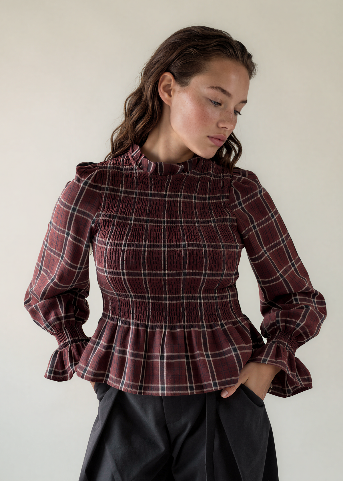Blouse Mave Bordeaux