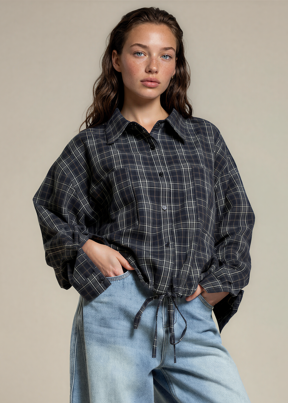 Blouse Milaine Blauw