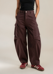 Broek Aveline Burgundy