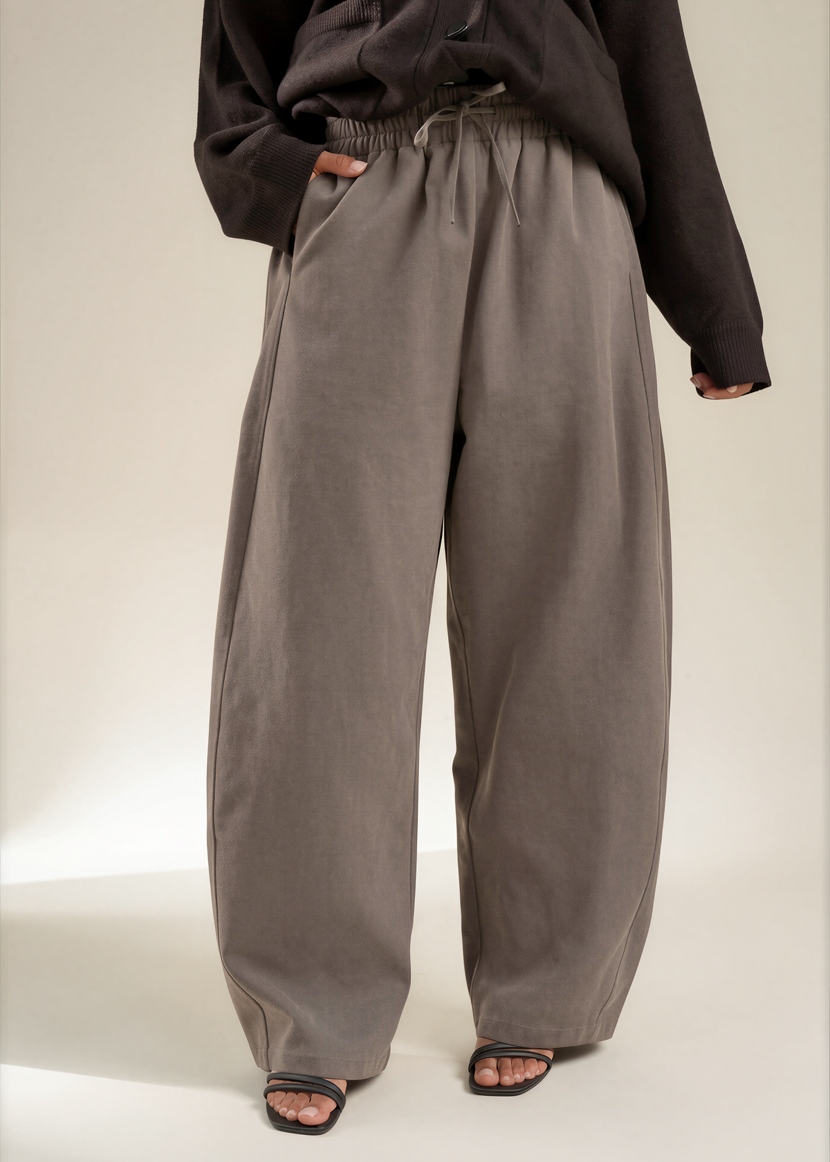 Broek Liva Grijs