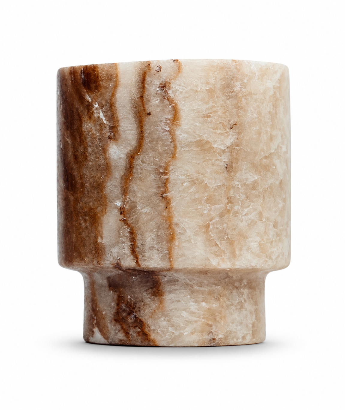 Waxinelicht Alabaster Coupe XL