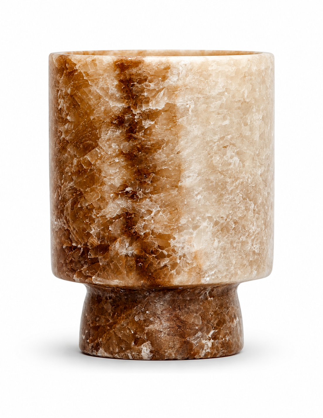 Waxinelicht Alabaster Coupe M