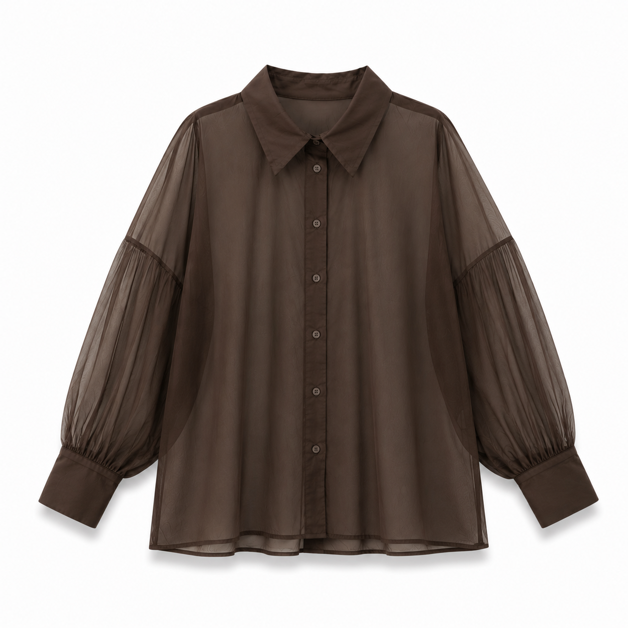 Blouse Naïa bruin