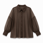 Blouse Naïa bruin