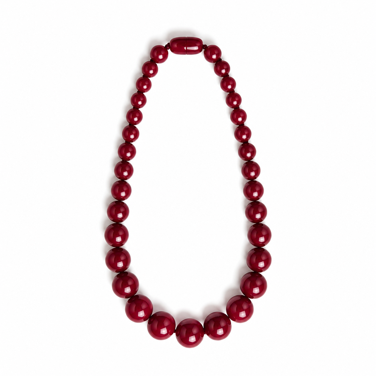 Ketting Alina rood L
