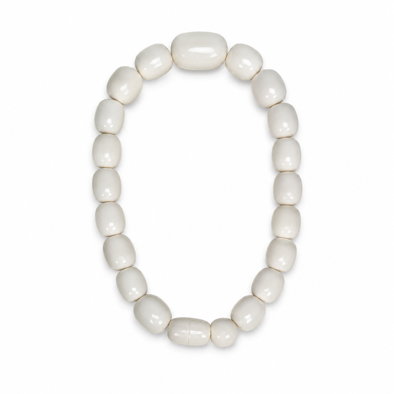 Ketting Alina wit M