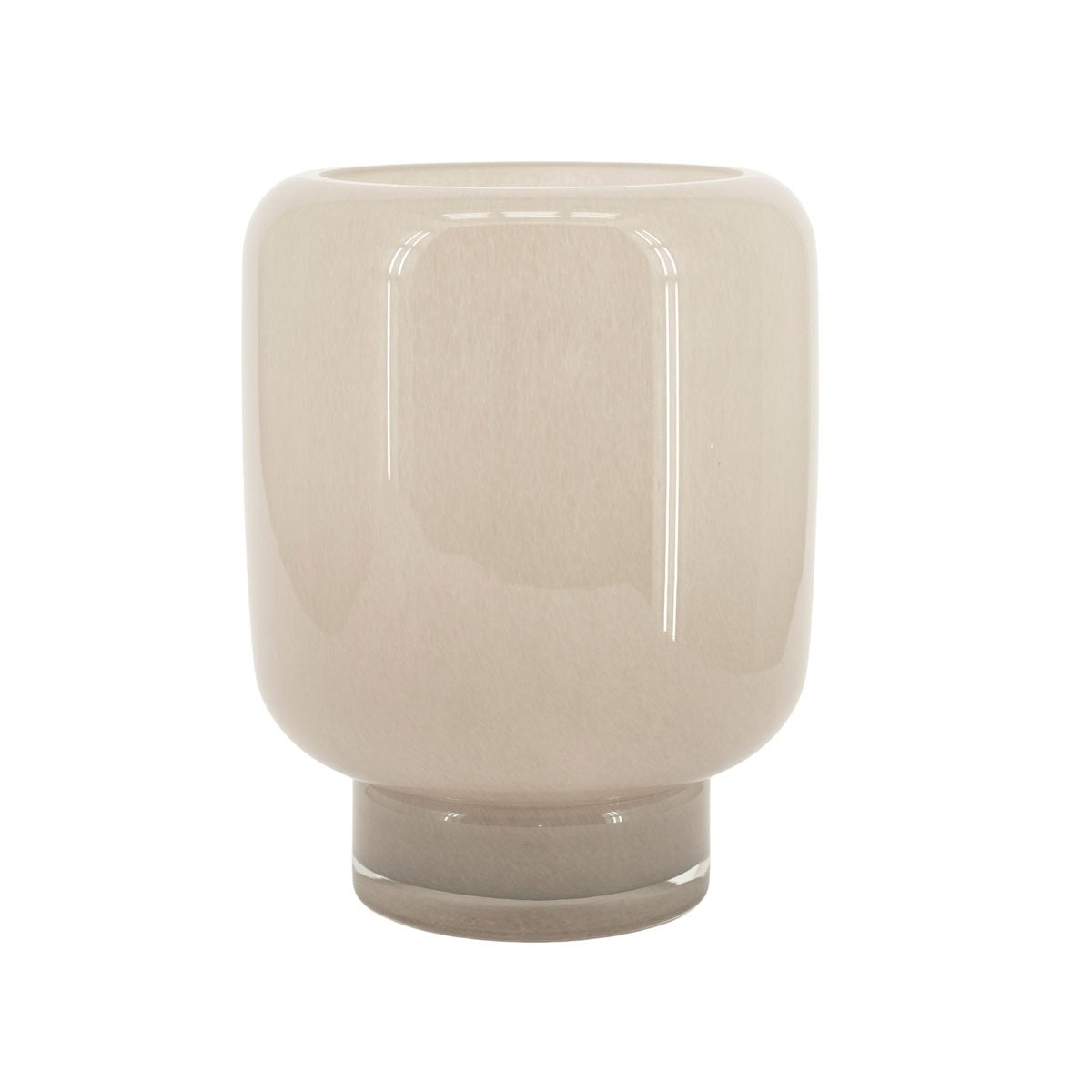 Waxinelichthouder Solenne taupe large