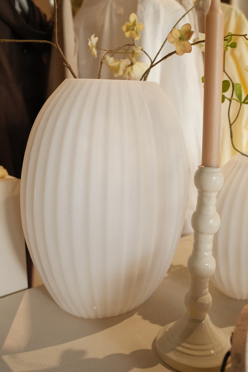 Vaas Miralli creme 30 x 19,5 x 36 cm