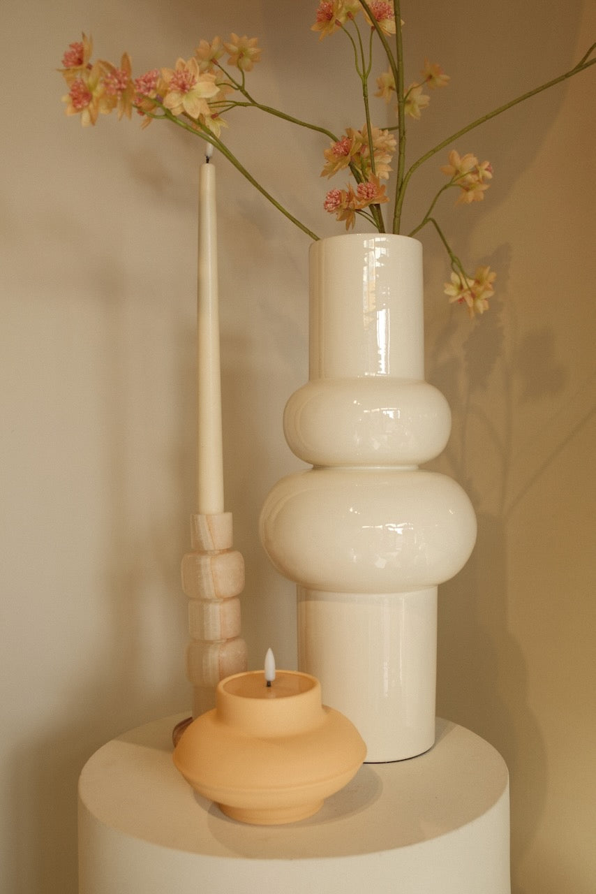 Vaas Irissa Ø19x43 cm Creme