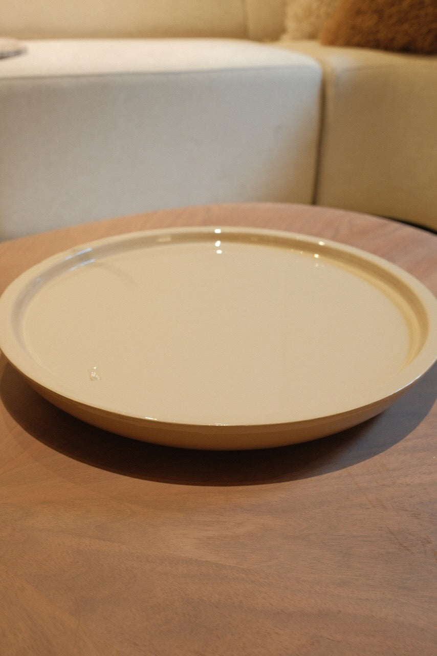 Schaal Ada Ø42x5 cm sand