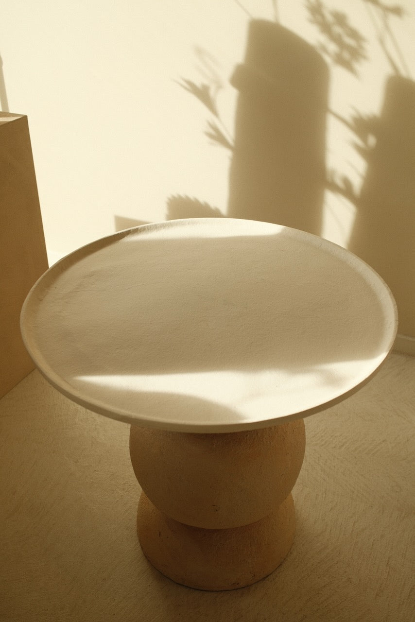 Schaal Maes Ø50x1,5 cm creme