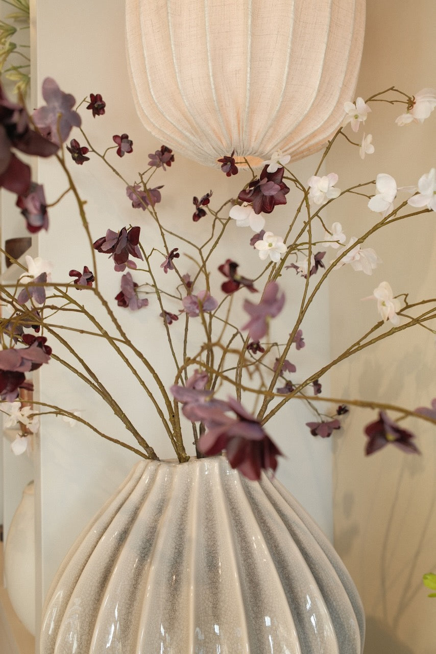 Kunsttak Hortensia tak CR/ROZ 106 cm