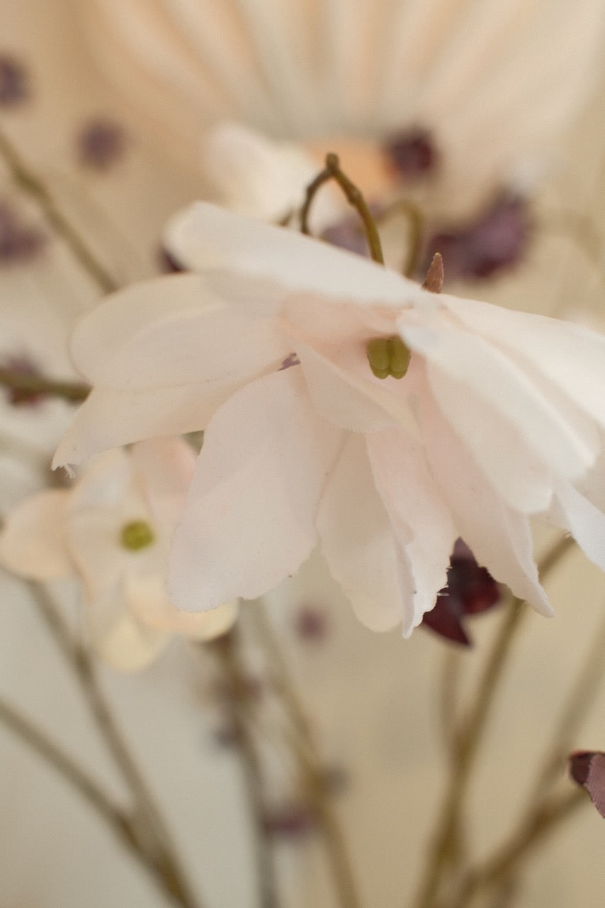 Kunsttak Hortensia tak CR/ROZ 106 cm