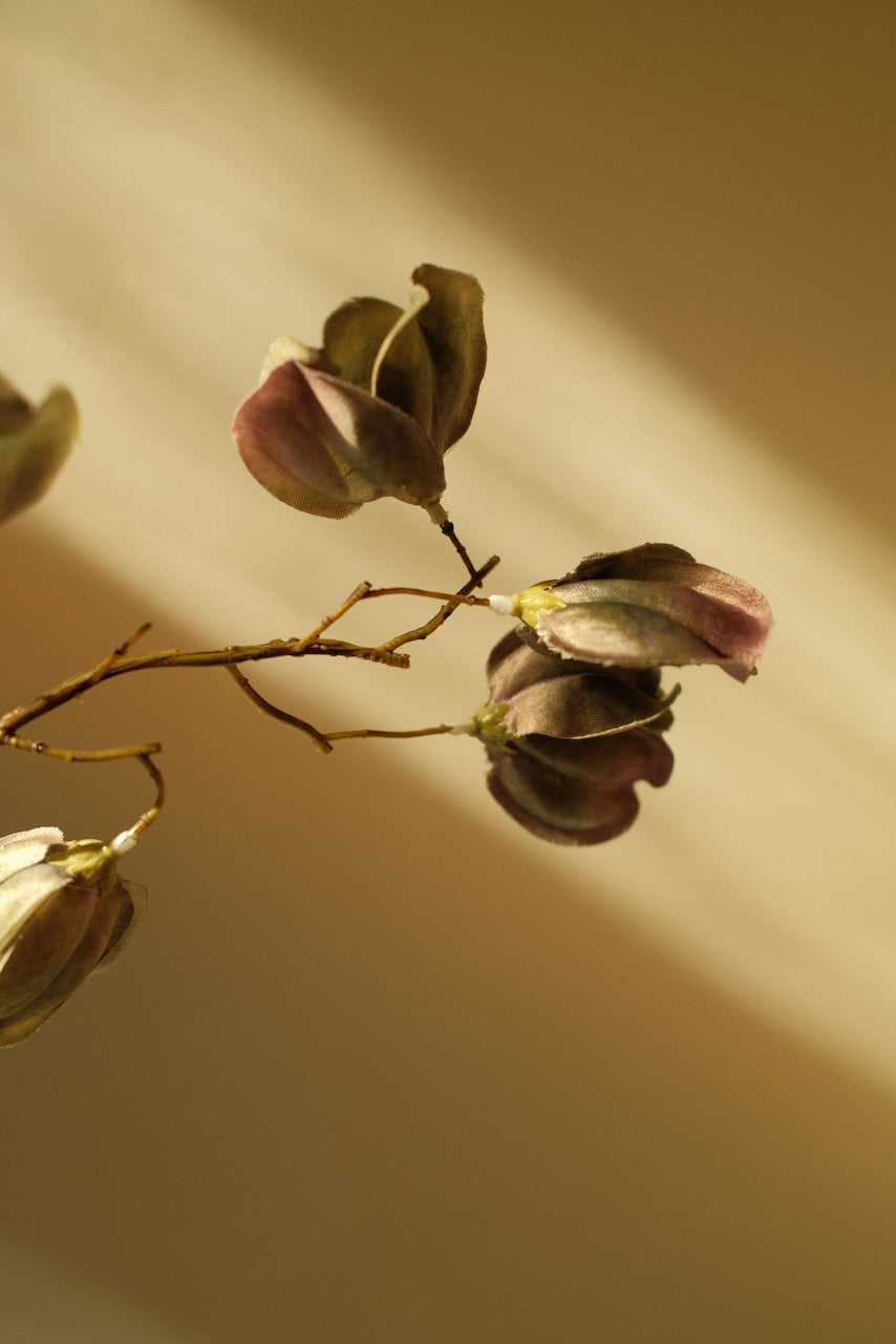 Kunsttak Flowerspray x3 80 cm Groen