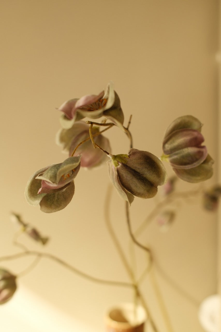 Kunsttak Flowerspray x3 80 cm Groen