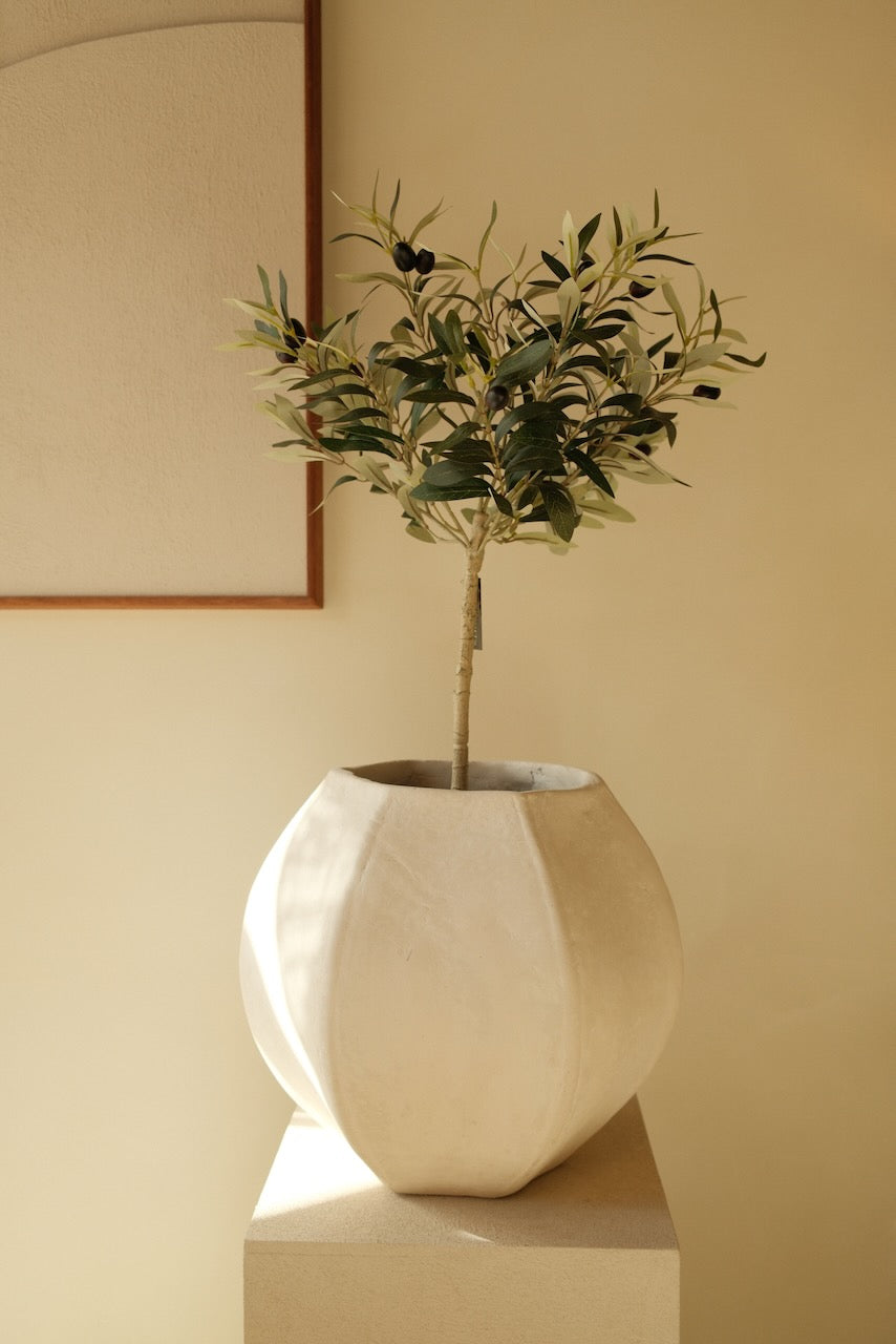 Kunstboom Olijf op stam 65 cm Groen
