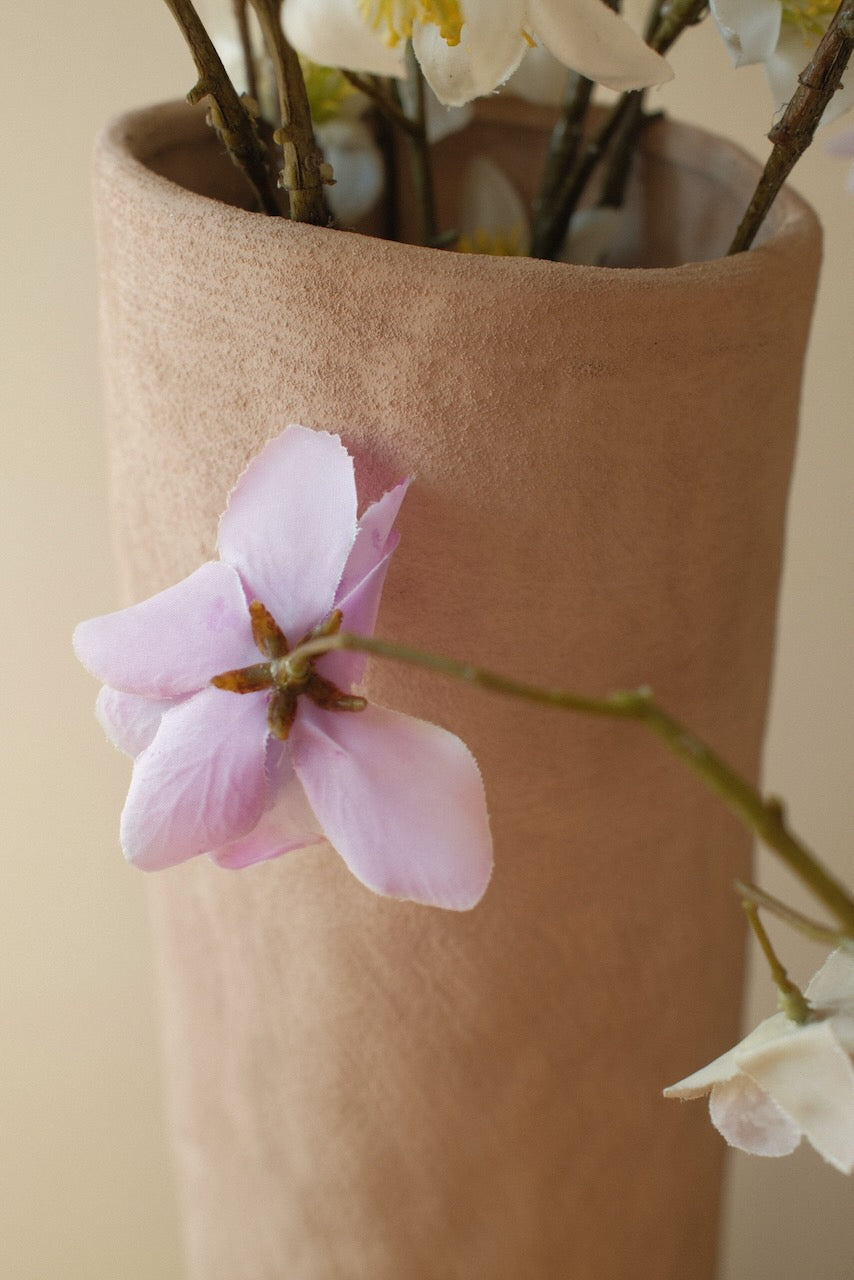 Vase Soave 17x76 cm - light brown