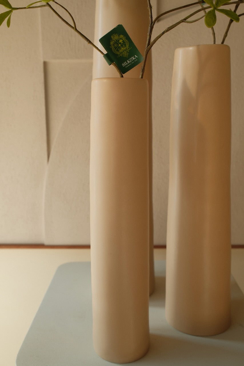 Vase Vacqueyras 11.5x60 cm - beige