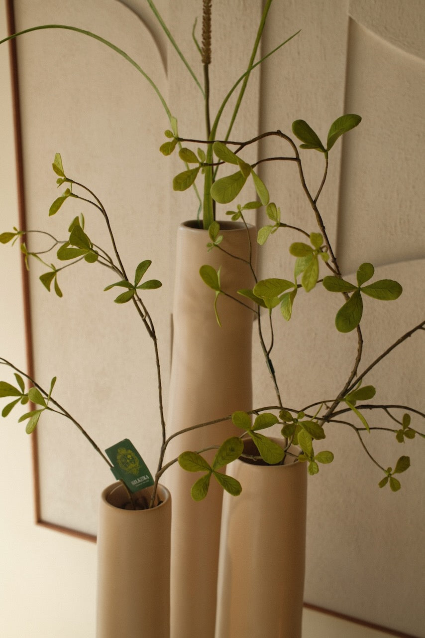 Vase Vacqueyras 11.5x60 cm - beige