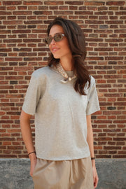 T-shirt Mirel grijs