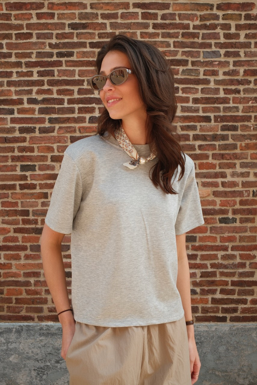 T-shirt Mirel grijs