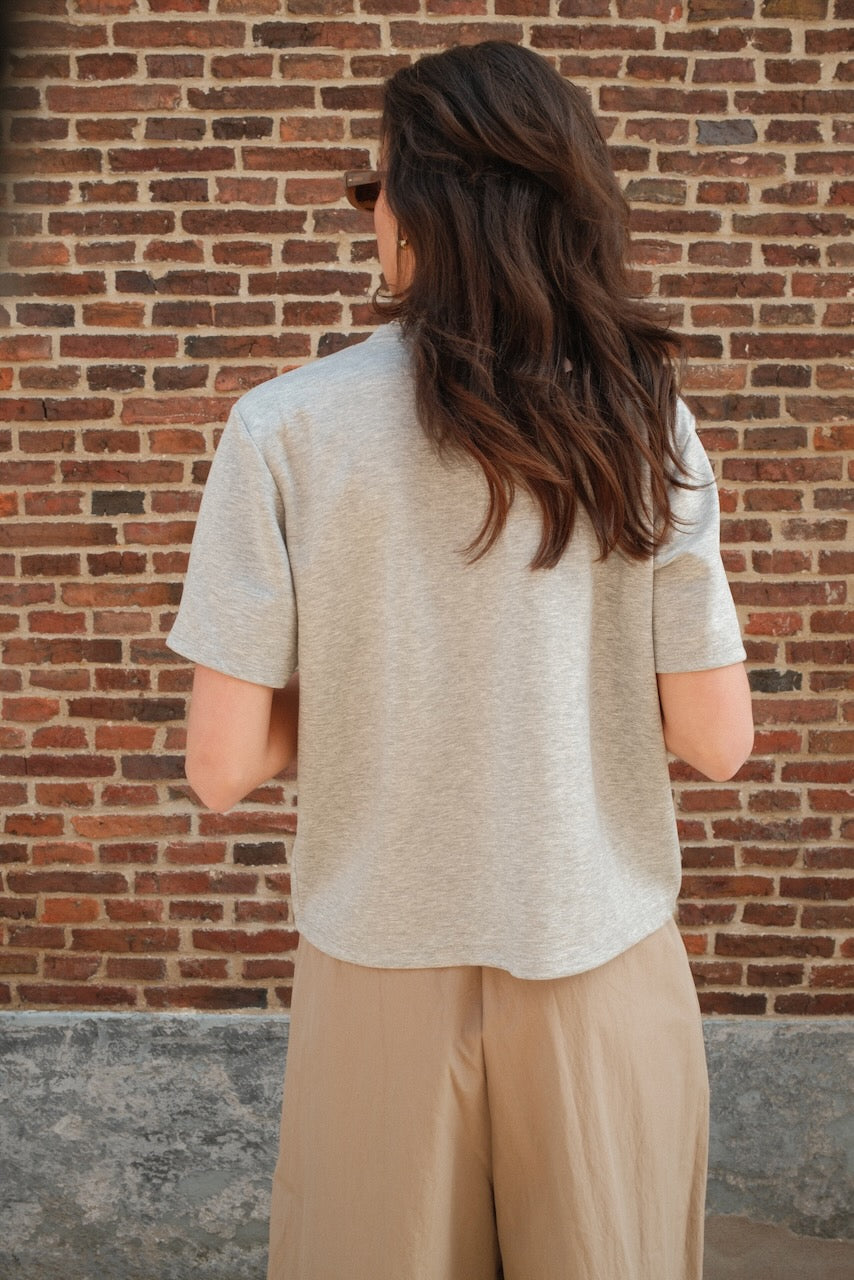 T-shirt Mirel grijs