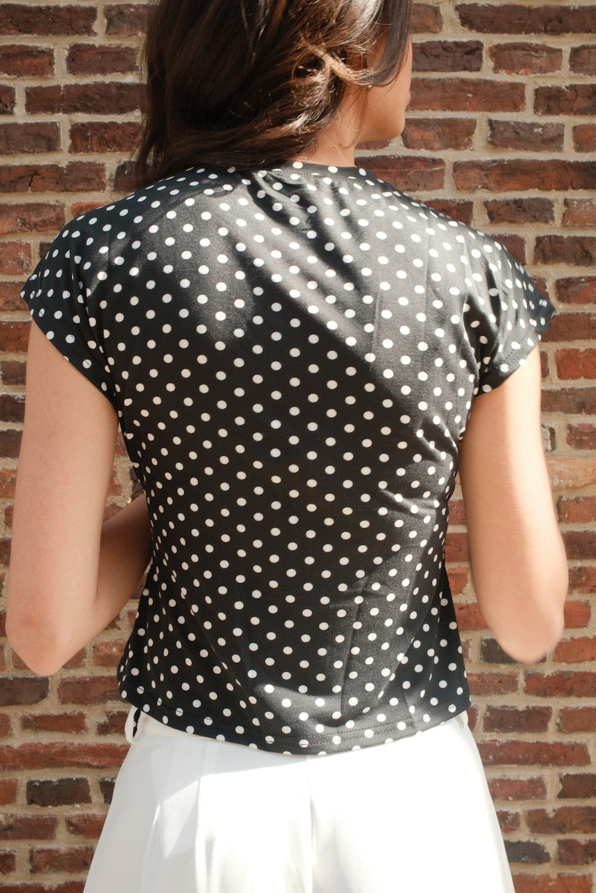 Top Emily zwart