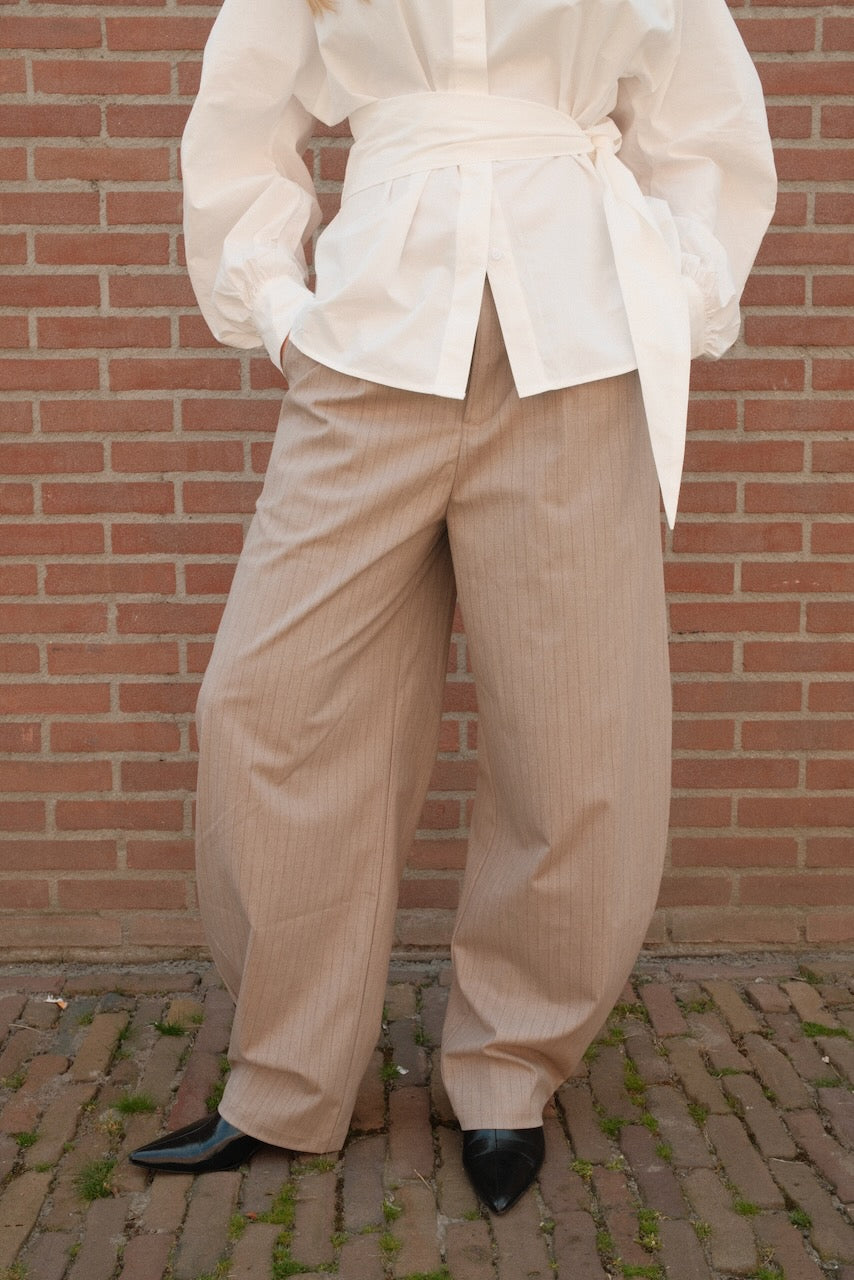 Pantalon Nina gestreept