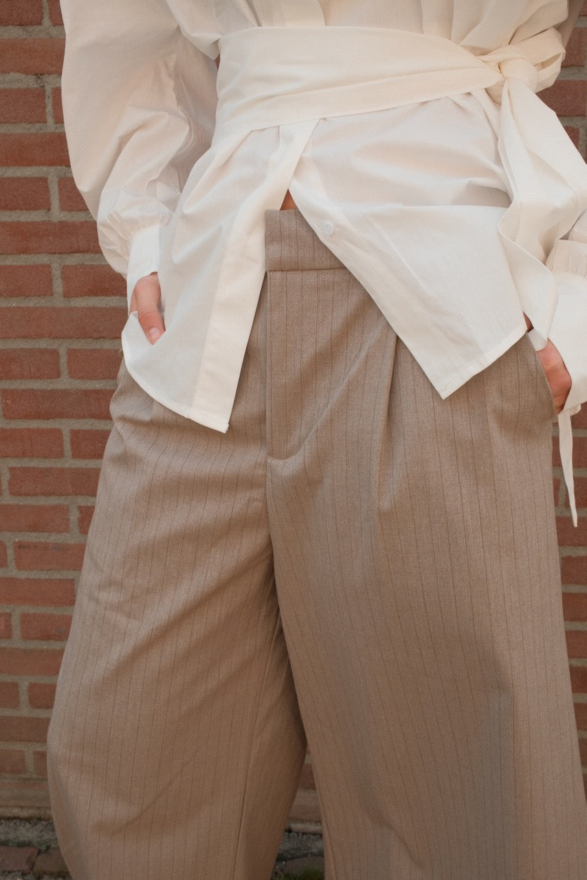 Pantalon Nina gestreept