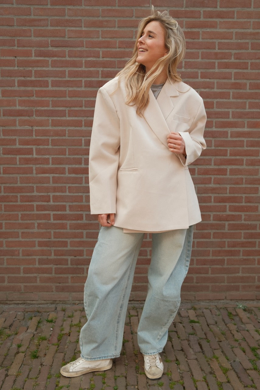 Blazer Jasmijn Roomwit