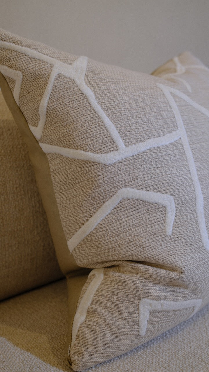 Kussen Tifella 50 x 50 cm naturel