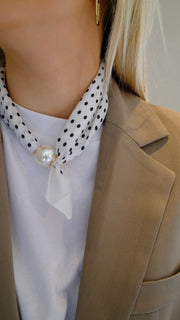 Sjaal Knoop Wit