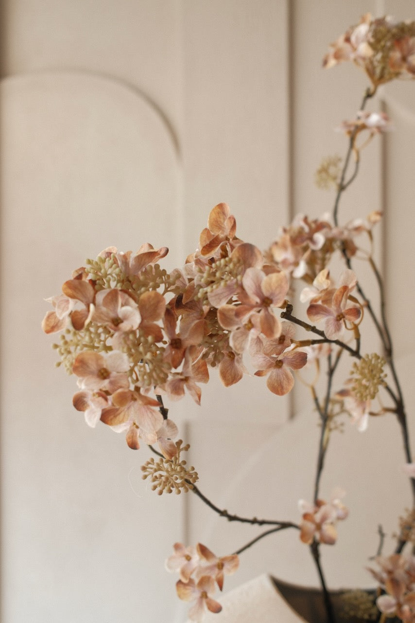 Kunsttak Hydrangea branch classic