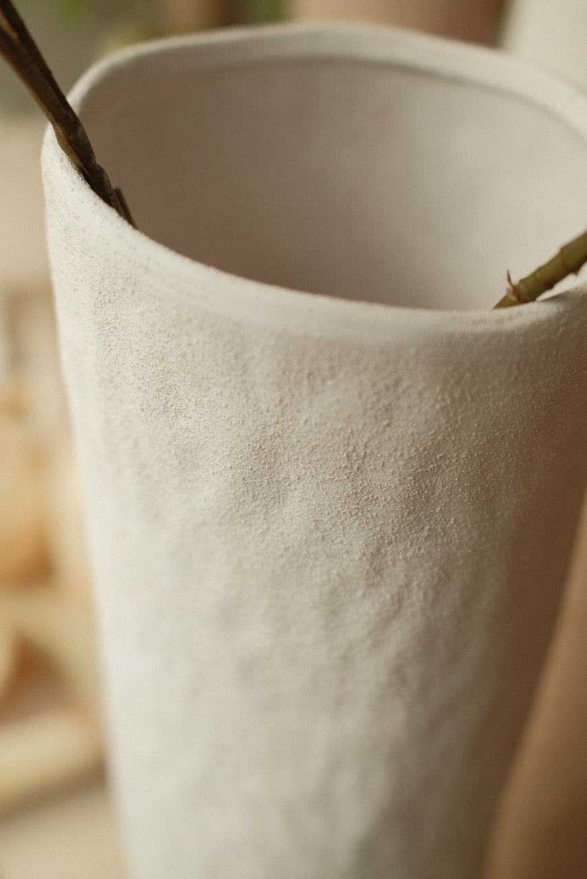 Vaas Soave 13,7x48,5 cm wit