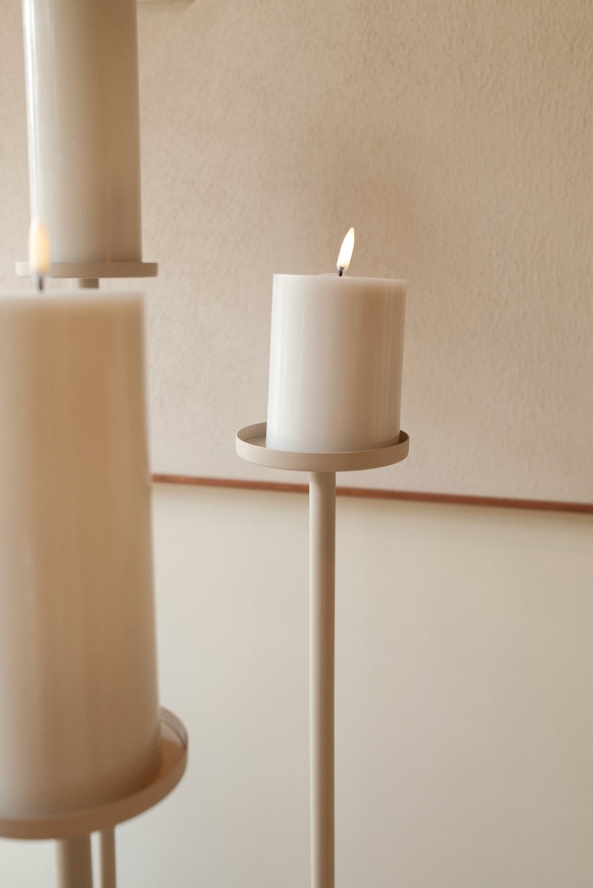 Kaarsenstandaard M Onah taupe