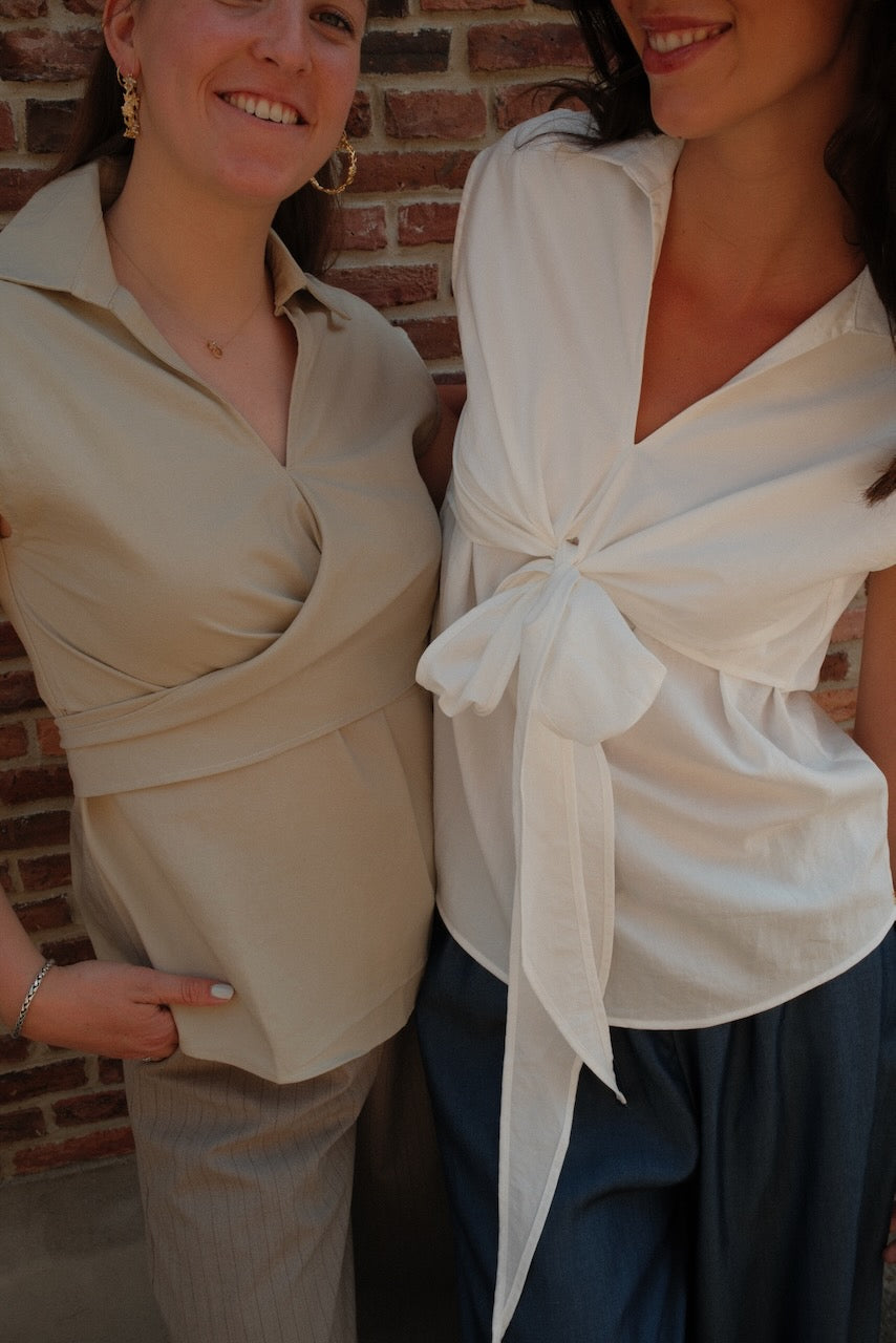 Blouse Isla beige