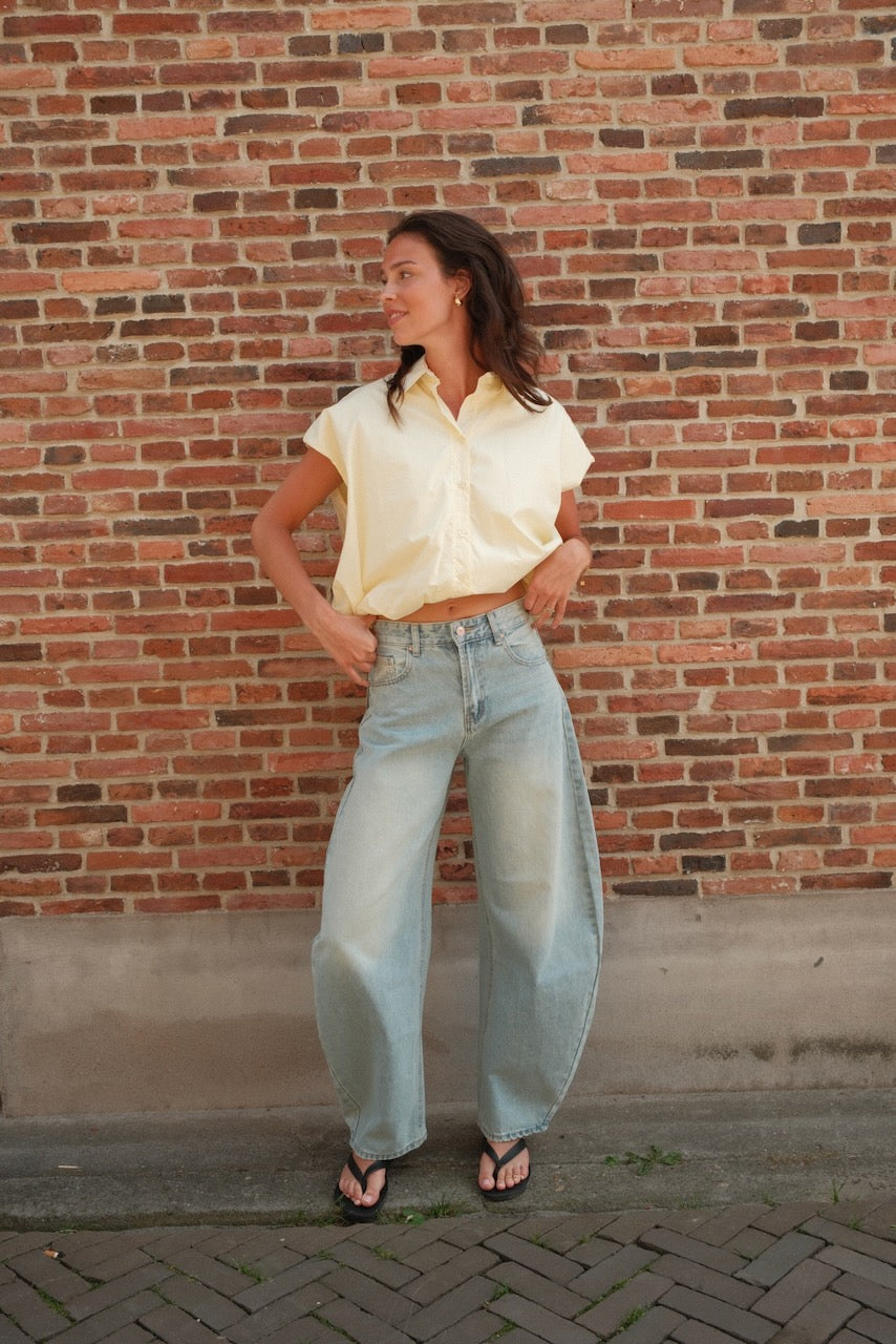 Blouse Loua geel