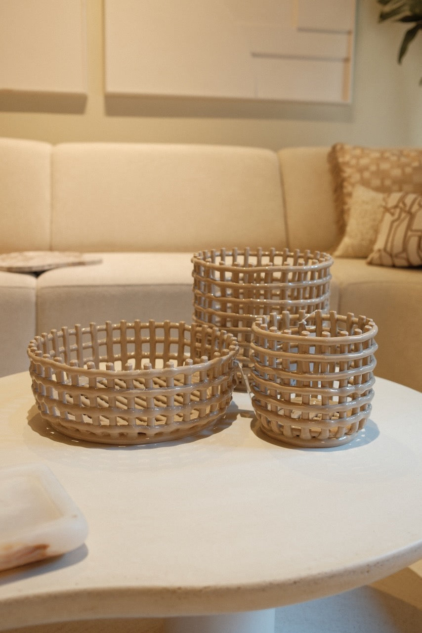 Schaal Centrepiece Cashmere