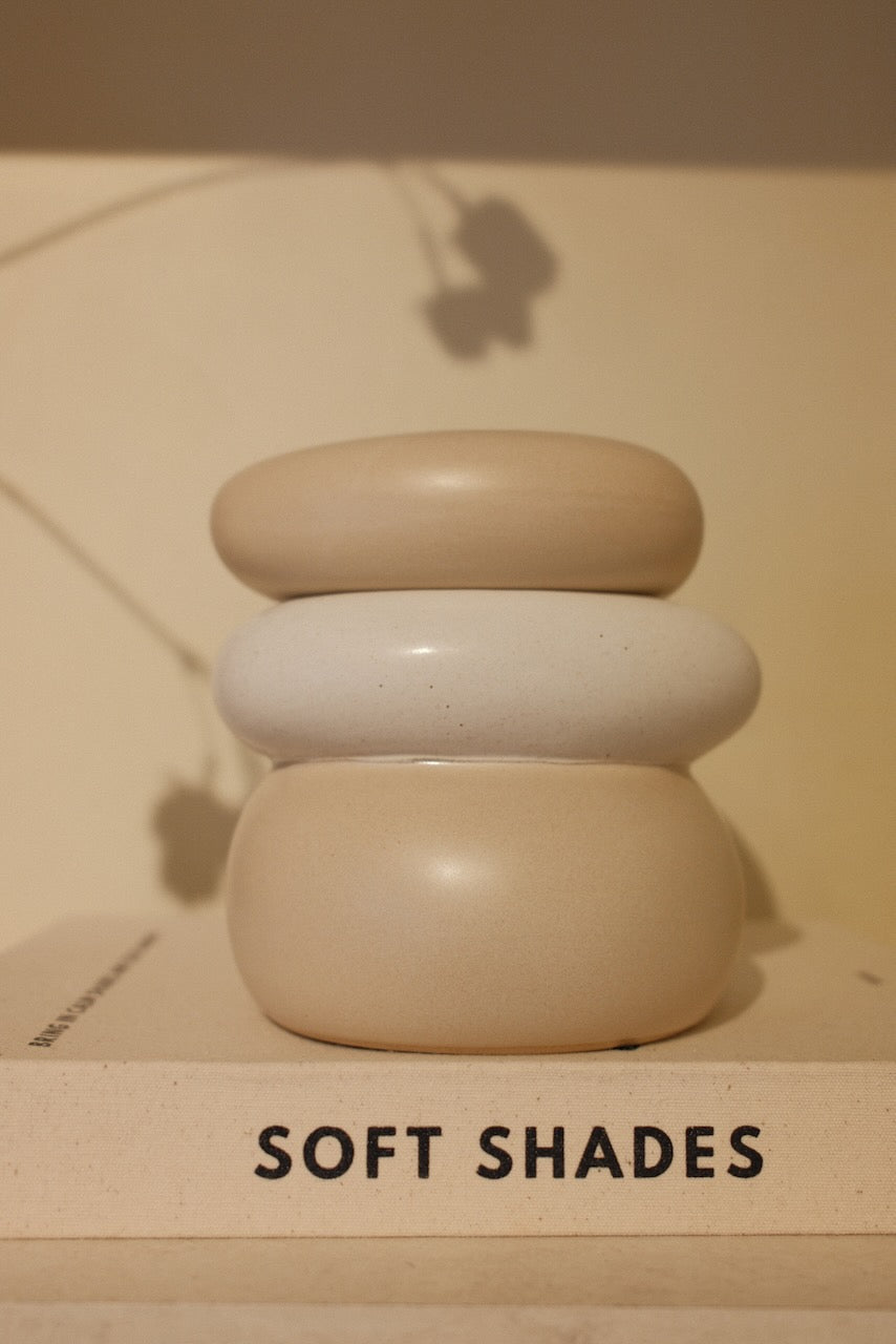 Opbergdoos/ornament pebblebox L