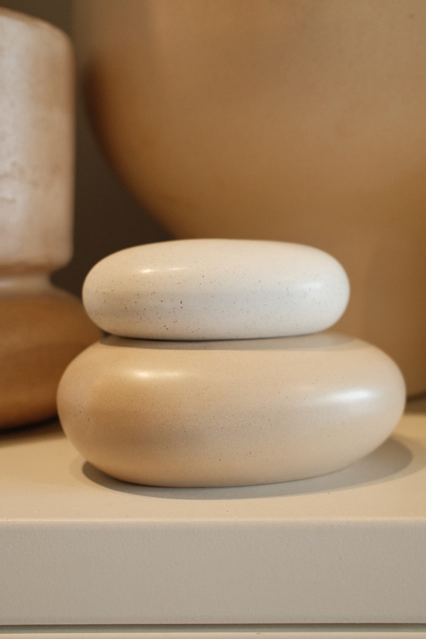 Opbergdoos/ornament pebblebox M