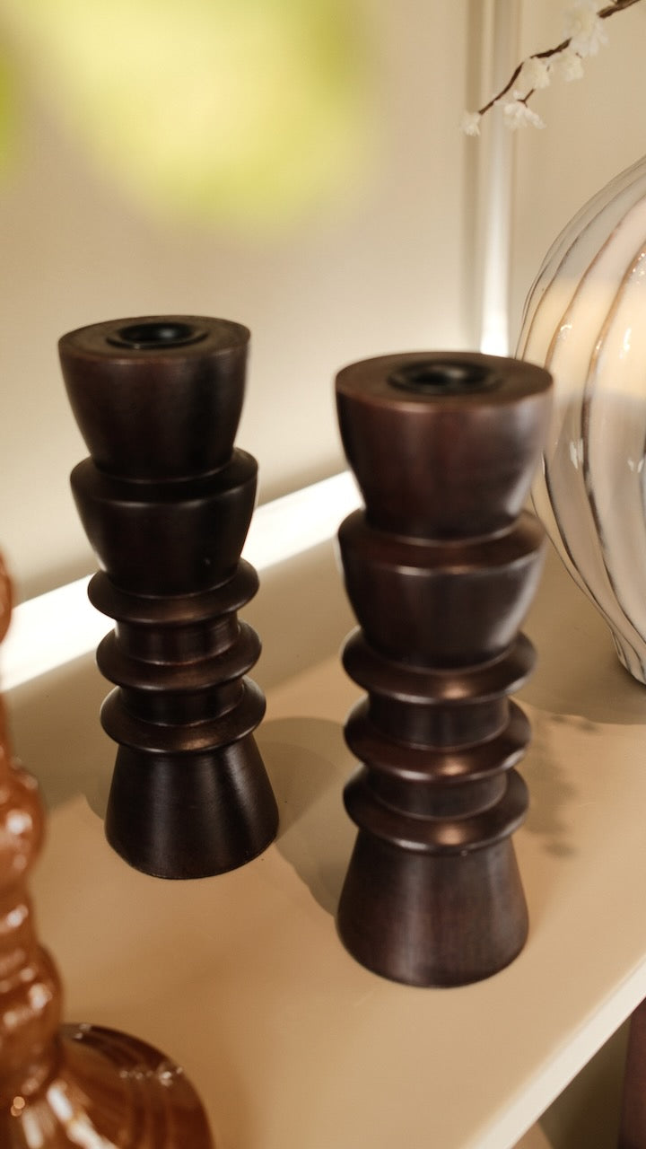 Candlestick Formado M dark brown