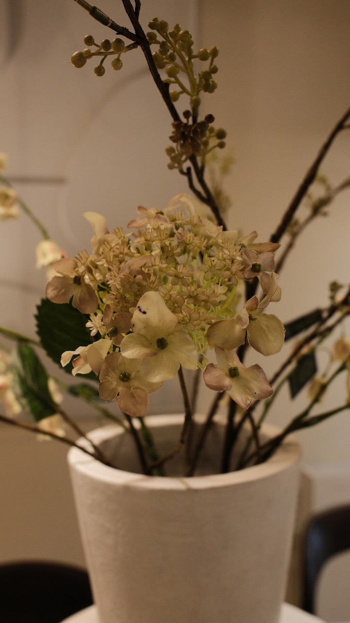 Kunsttak Hortensia tak GRN LT RT