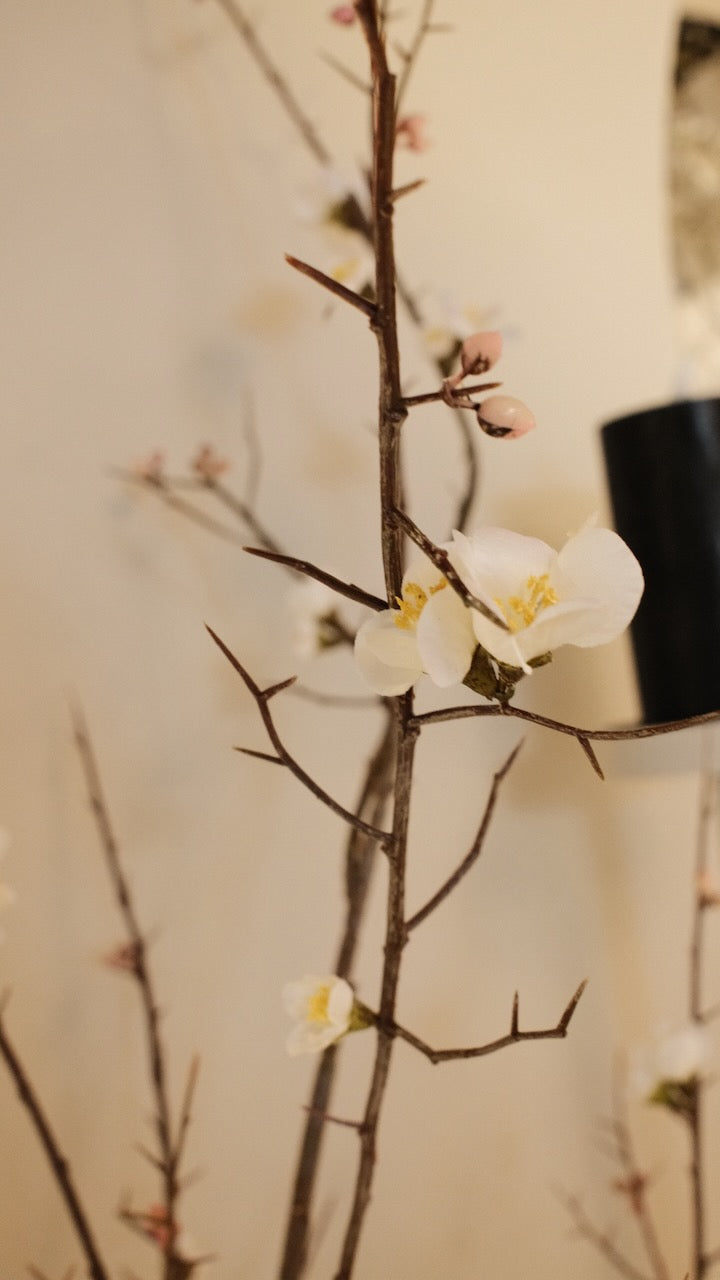 Kunsttak Bloesem tak Wit 154 cm