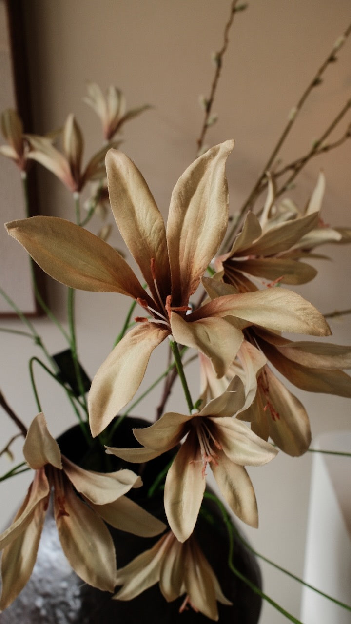 Kunsttak Lelie tak mauve