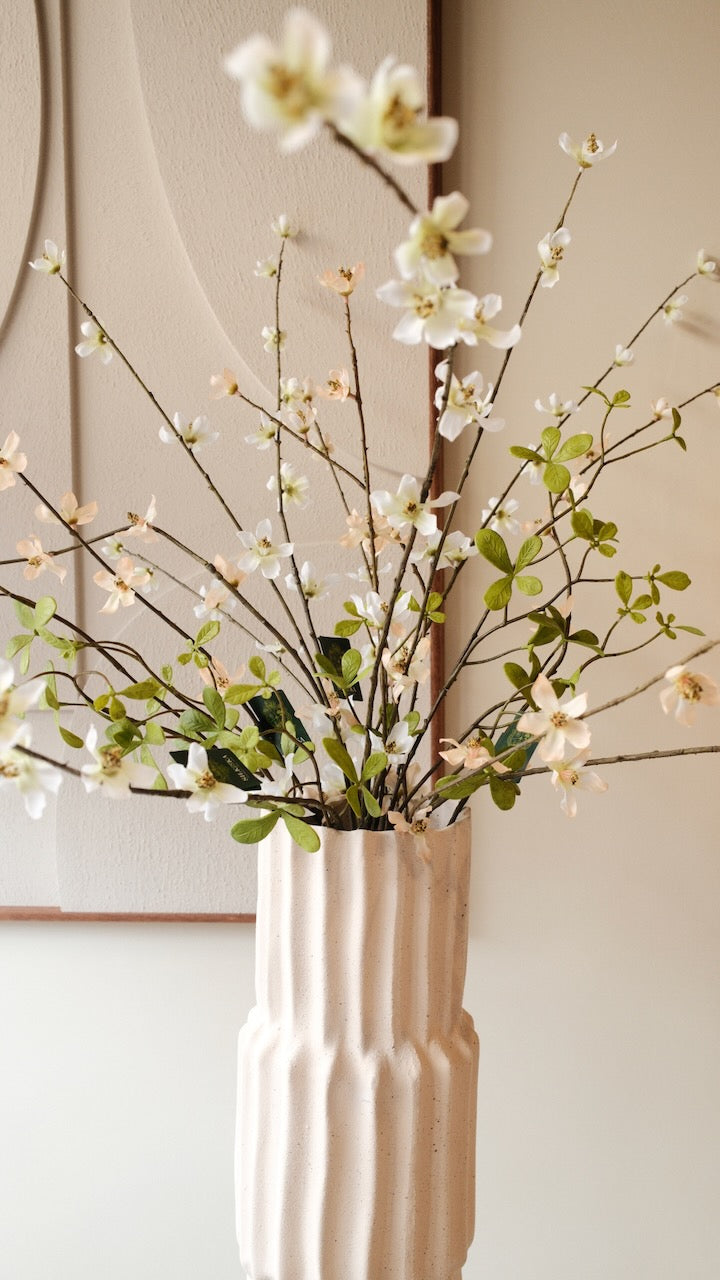 Kunsttak Perzik Bloesem wit