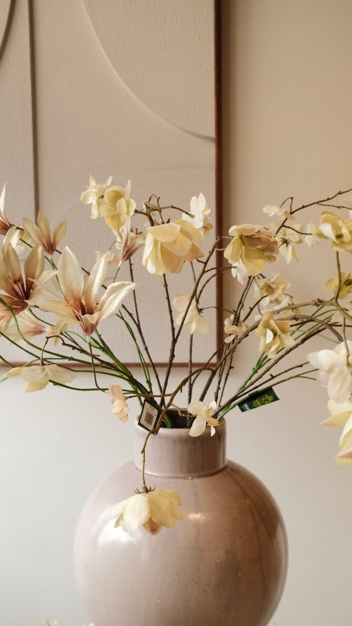 Kunsttak Hortensia tak GRN/ROZ