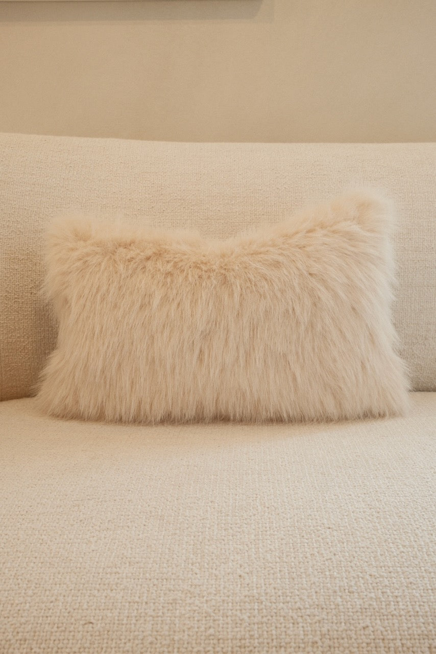 Kussen Hairfy Off White 30 x 45 cm